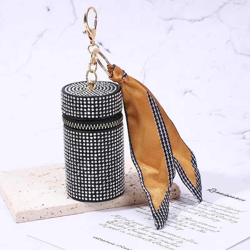 Silk Scarf Mini Keychain