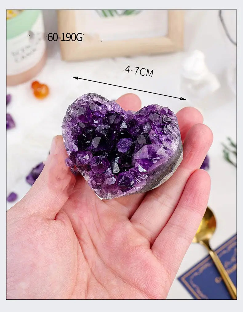 Purple Water Crystal Decoration
