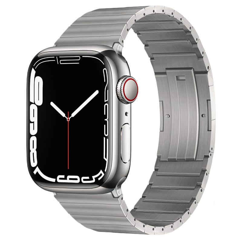 Titanium Steel Beaded Watch Strap