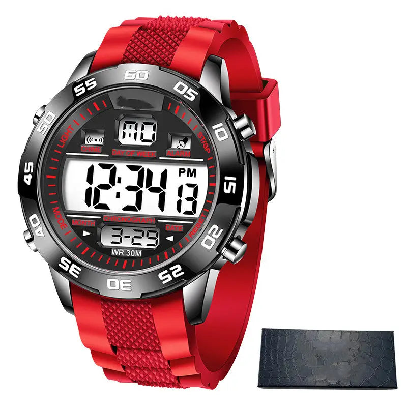 Business Multifunctional Men’s Alloy Electronic Watch