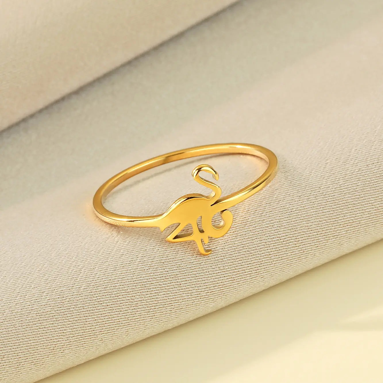 Flamingo Fashion Ring