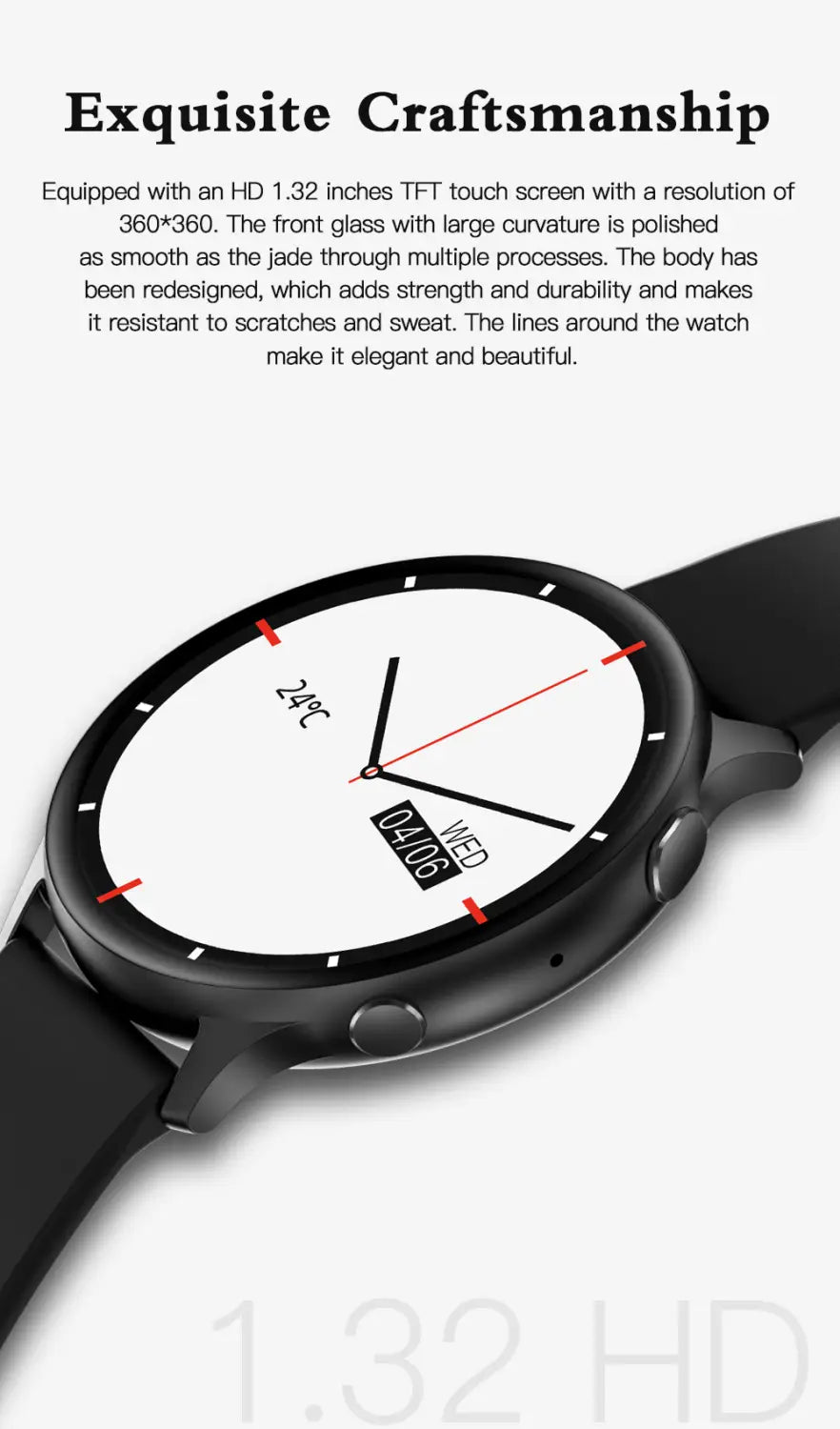 Smart Bluetooth Call Health Watch