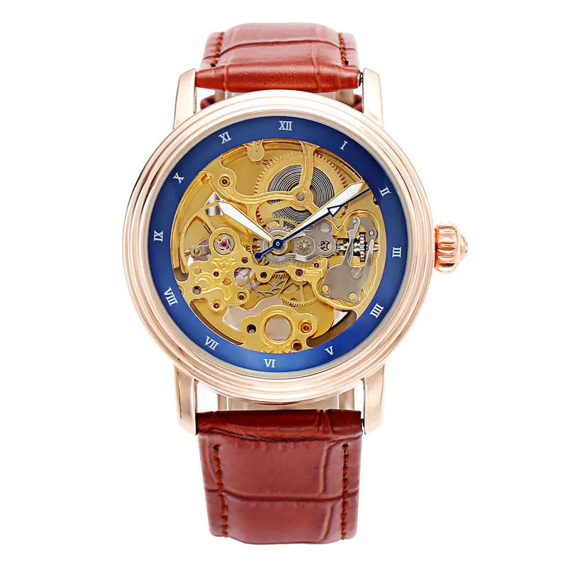 Transparent Hollowed Out Women’s Automatic Watch