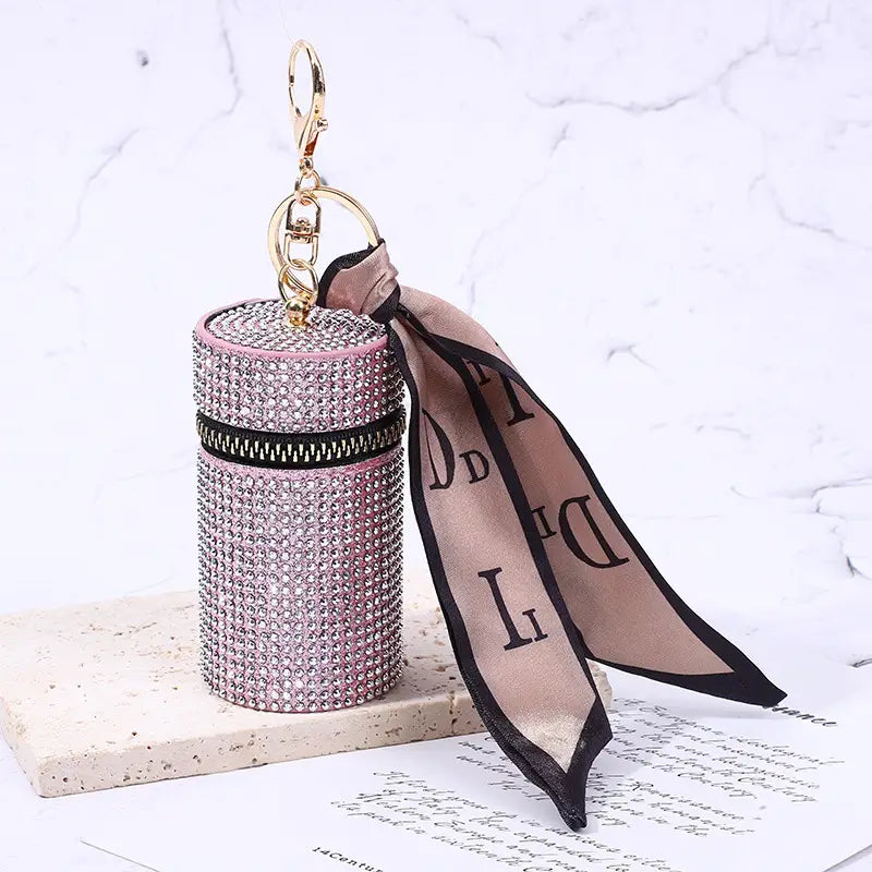 Silk Scarf Mini Keychain