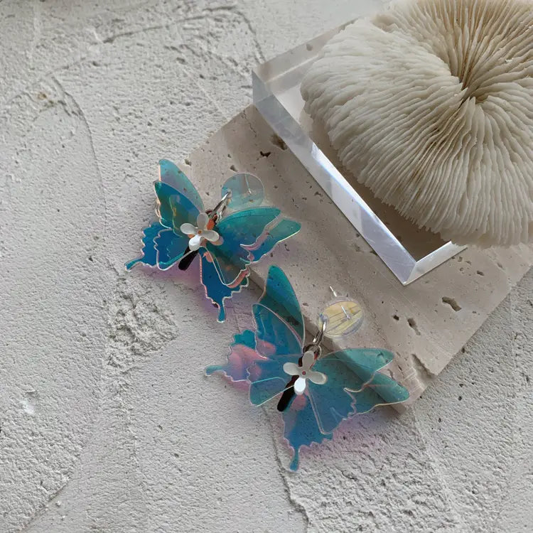 Gradient Butterfly Earrings
