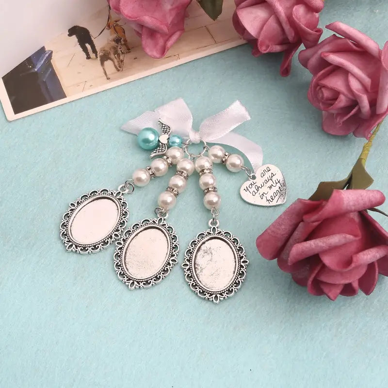 Love Photo Gem Holder Pendant