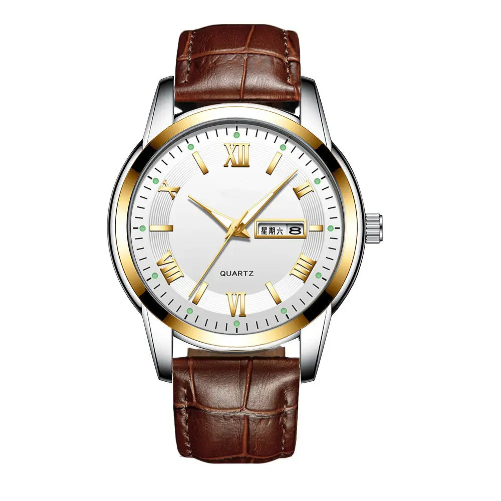 Fashion Calendar Luminous Men’s Quartz Watch