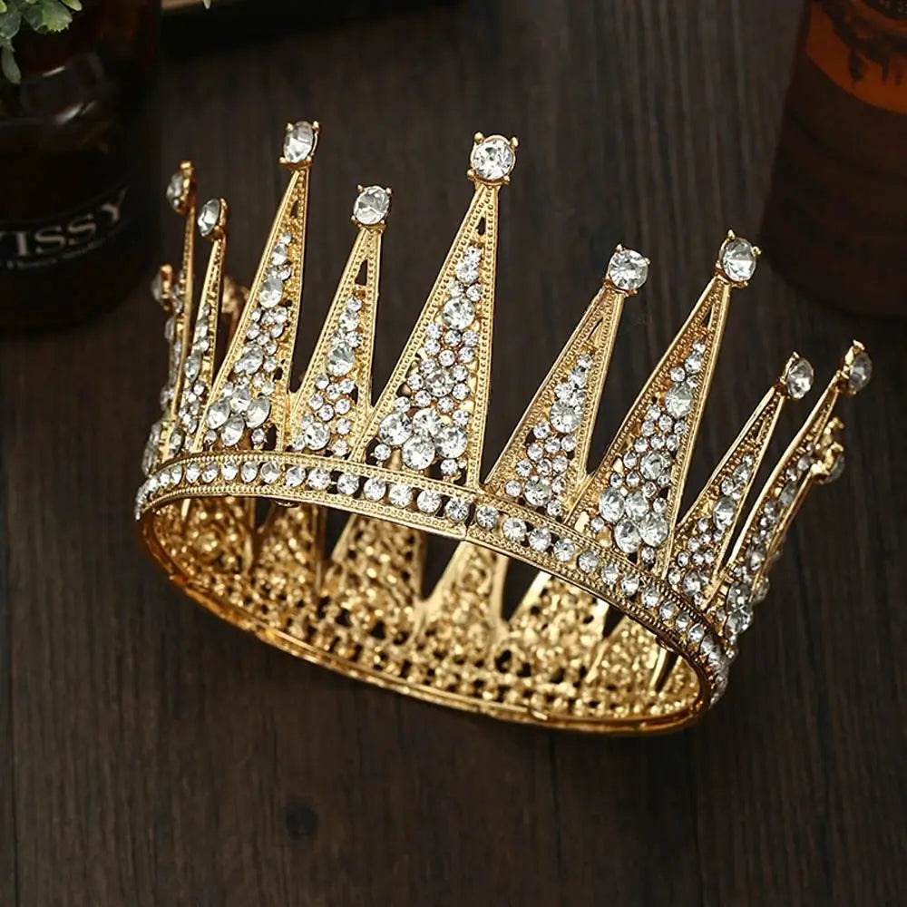 Hollow Diamond Bridal Crown