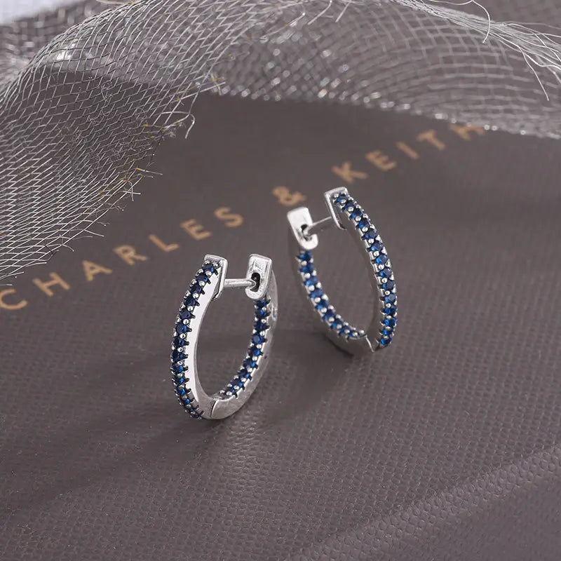 European & American Zircon Earrings for Women