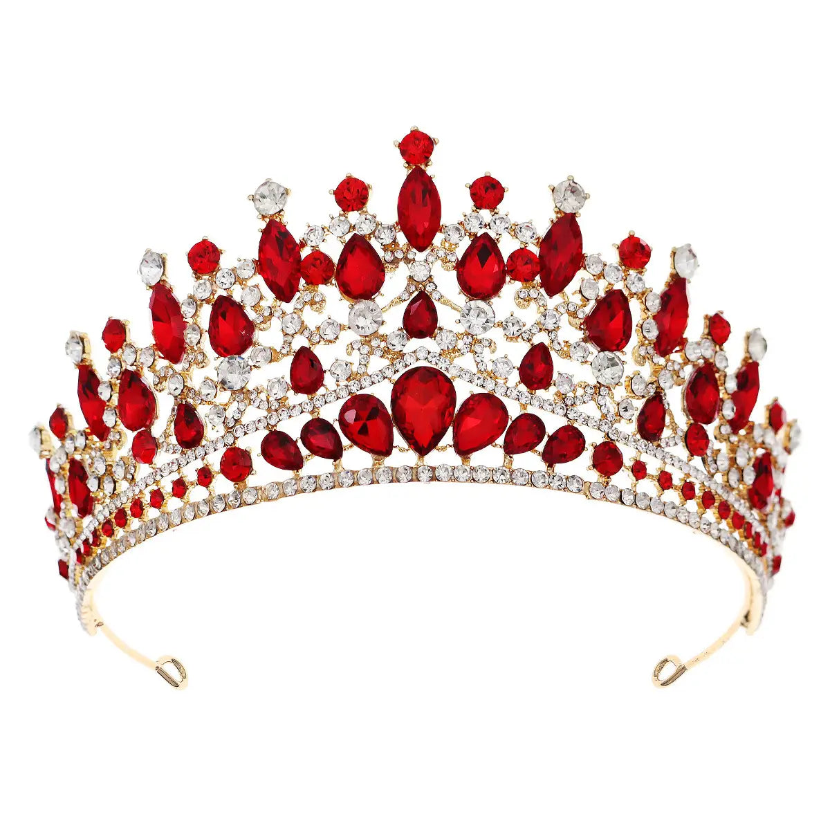 Baroque Exquisite Bride Crown Headwear