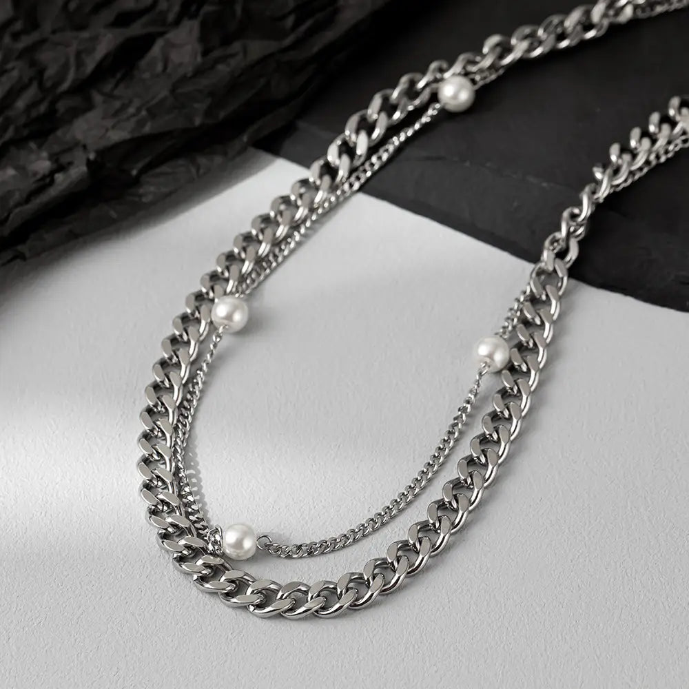 Versatile Cuban Steel Necklace