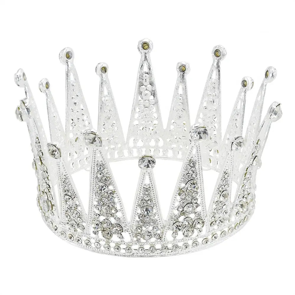 Hollow Diamond Bridal Crown