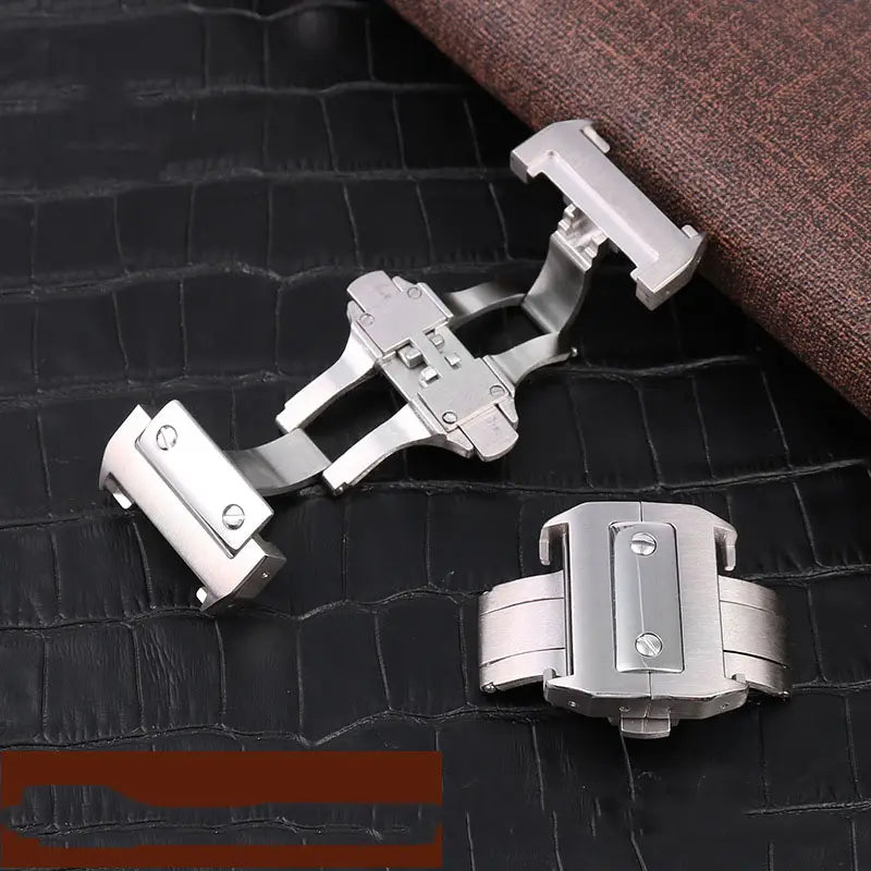 Cowhide Bow Buckle Men’s and Women’s Strap