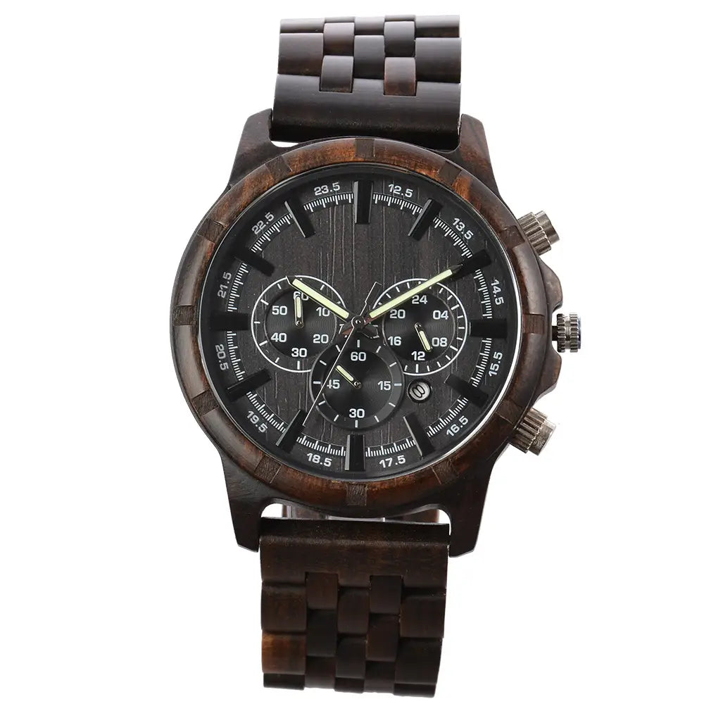 Business Multi-function Quartz Watch