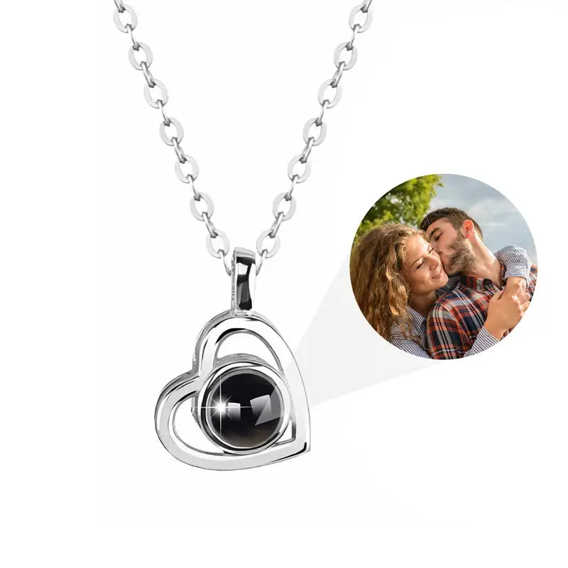 I Love You Projection Necklace