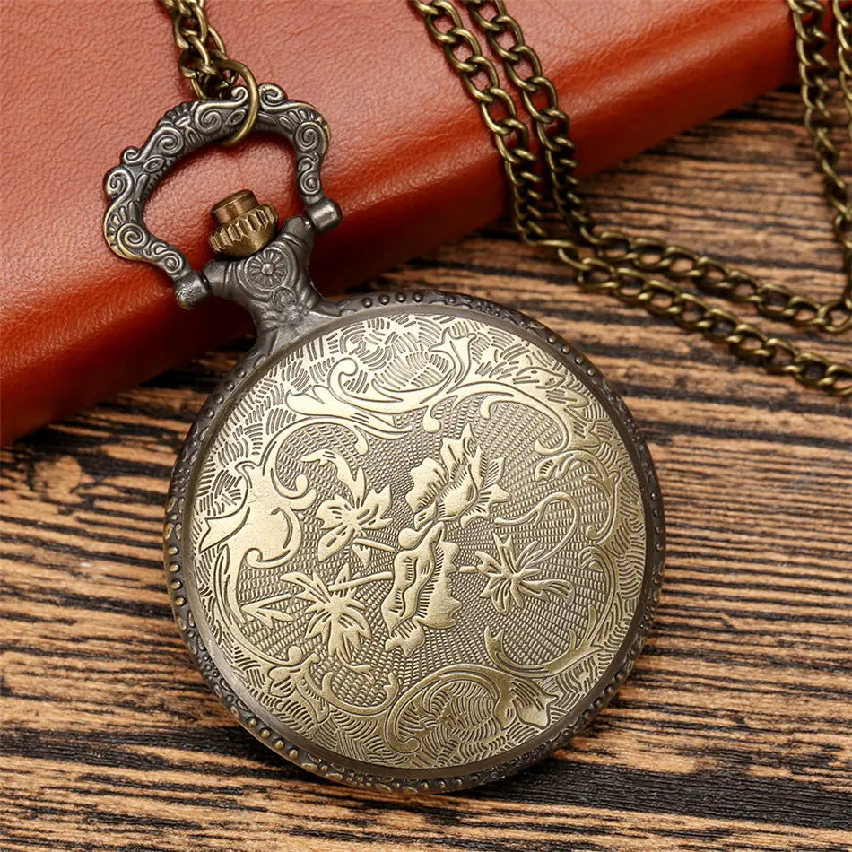 Animal Pattern Eagle Pocket Watch