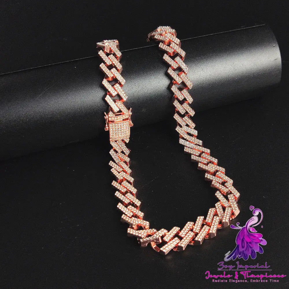 Hip Hop Cuban Link Chain Bracelet