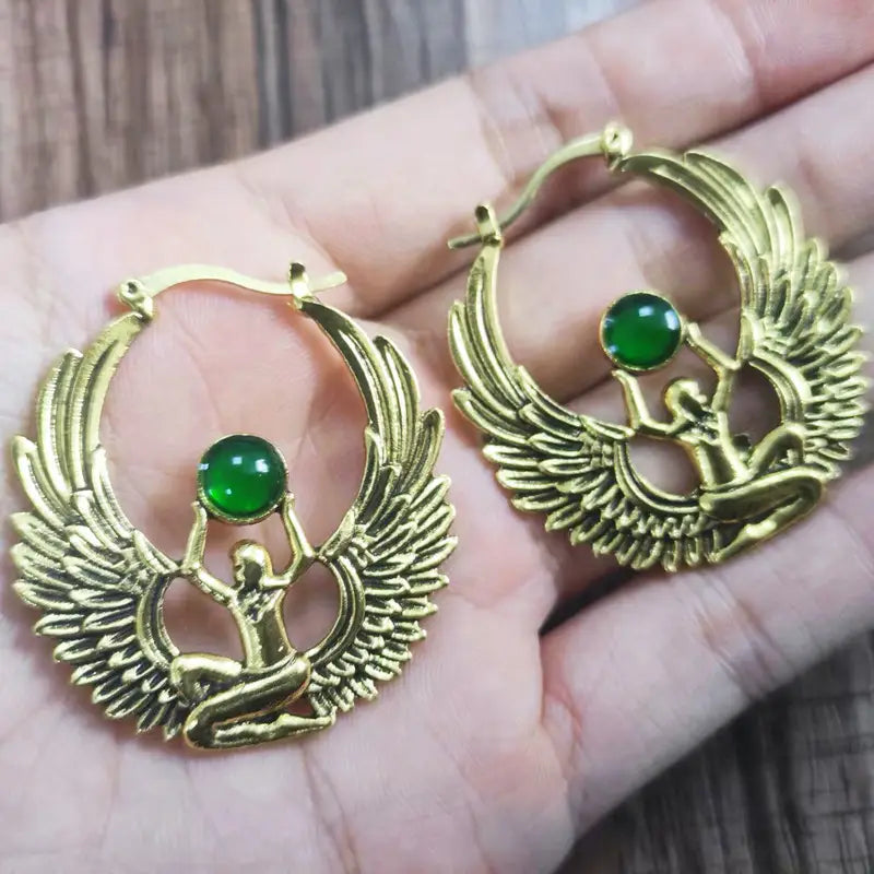 Crystal Pendant Earrings