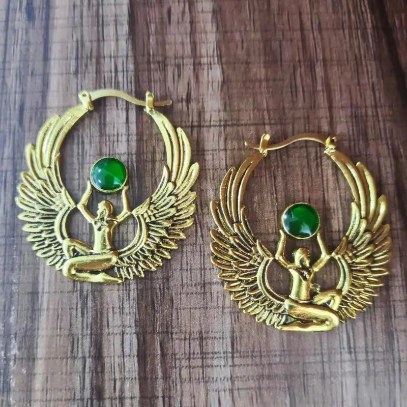Crystal Pendant Earrings