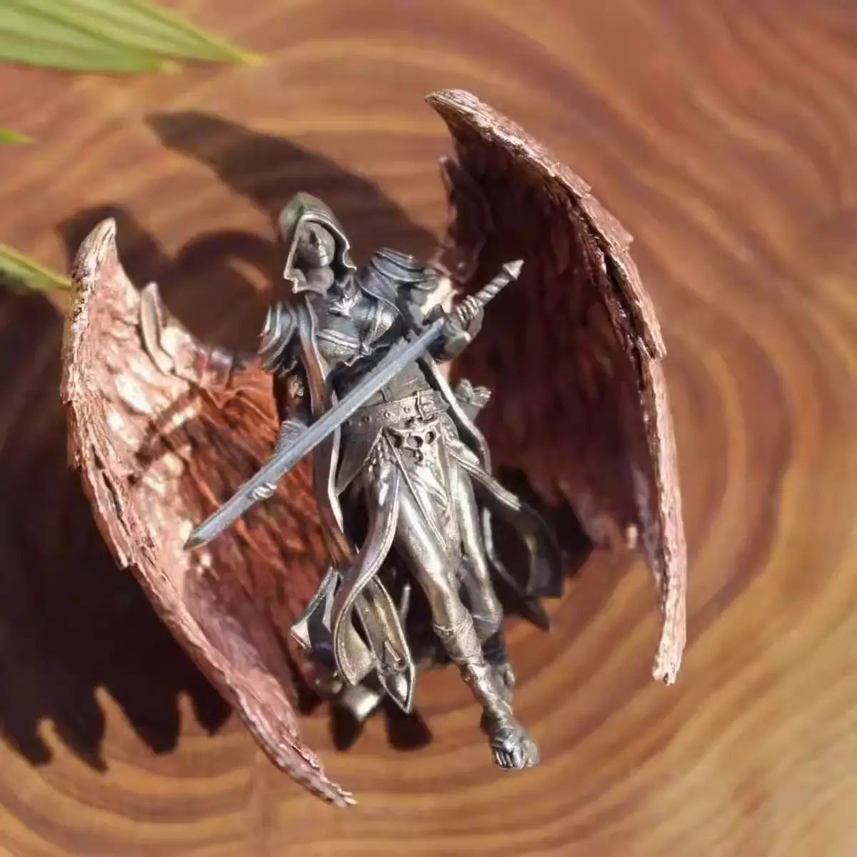 Scarlet Wing Sword Archangel Pendant