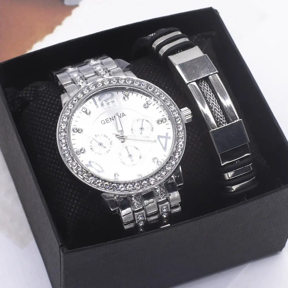 Quartz Business Watch Set