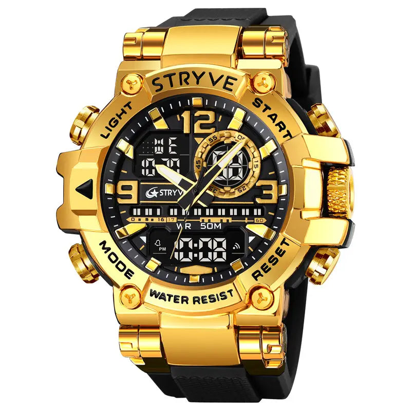 Colorful Luminous Sports Electronic Waterproof Watch