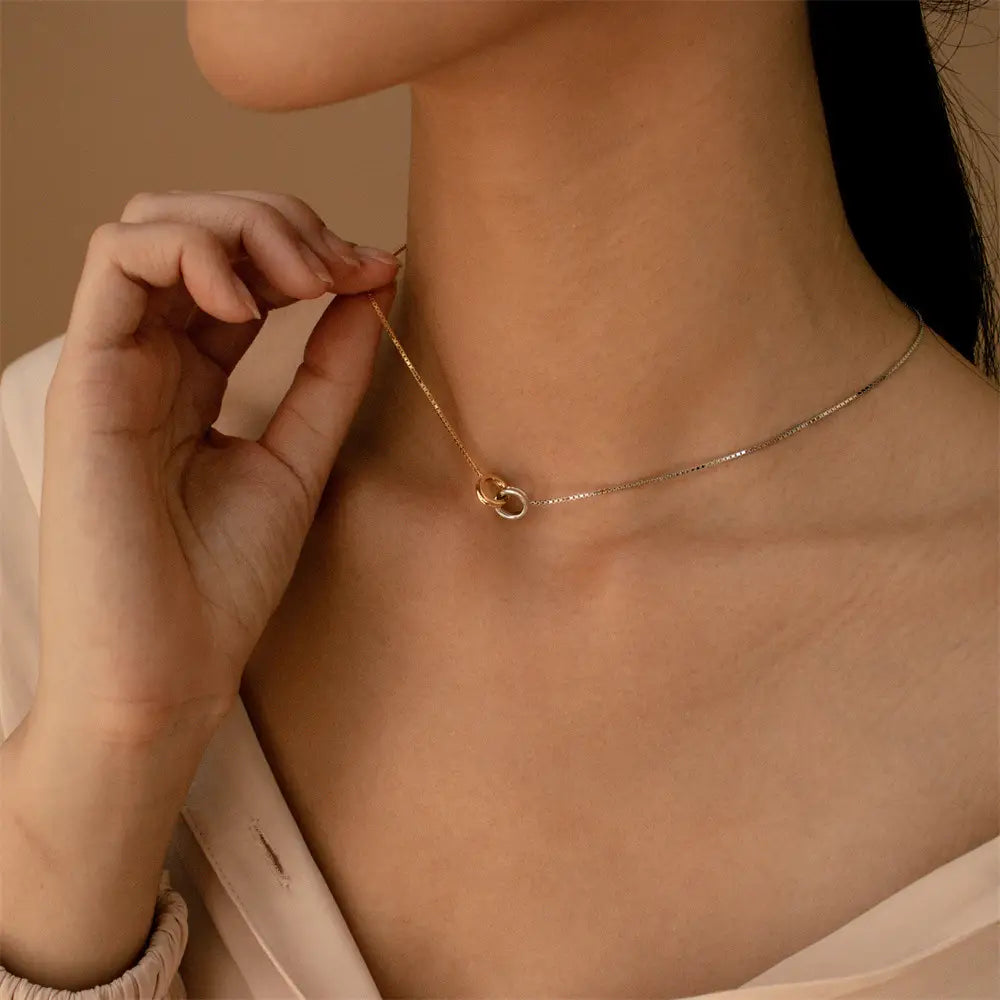 European And American Minimalist Neckchain