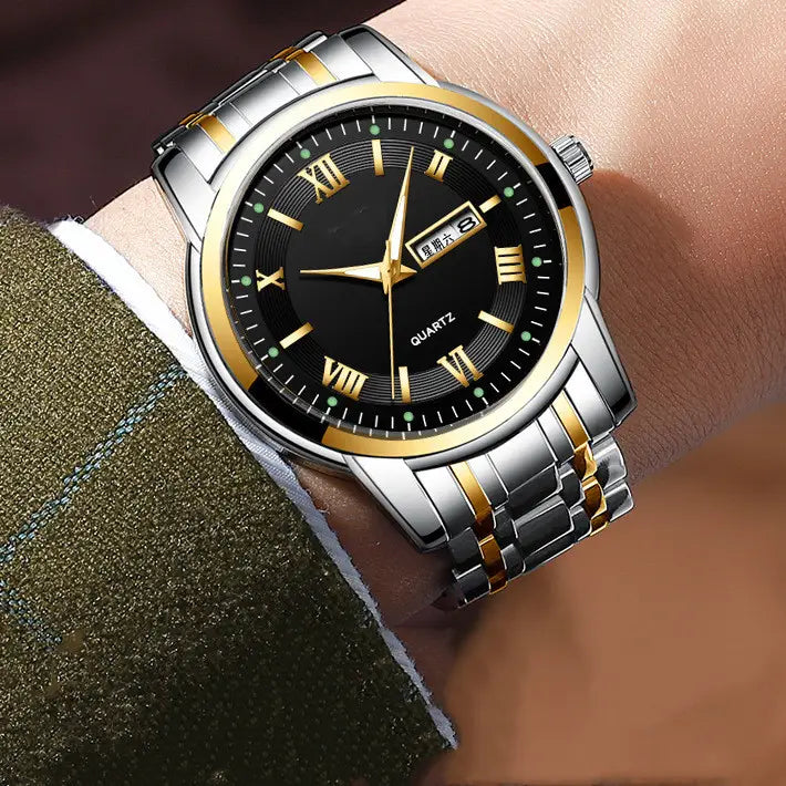 Fashion Calendar Luminous Men’s Quartz Watch
