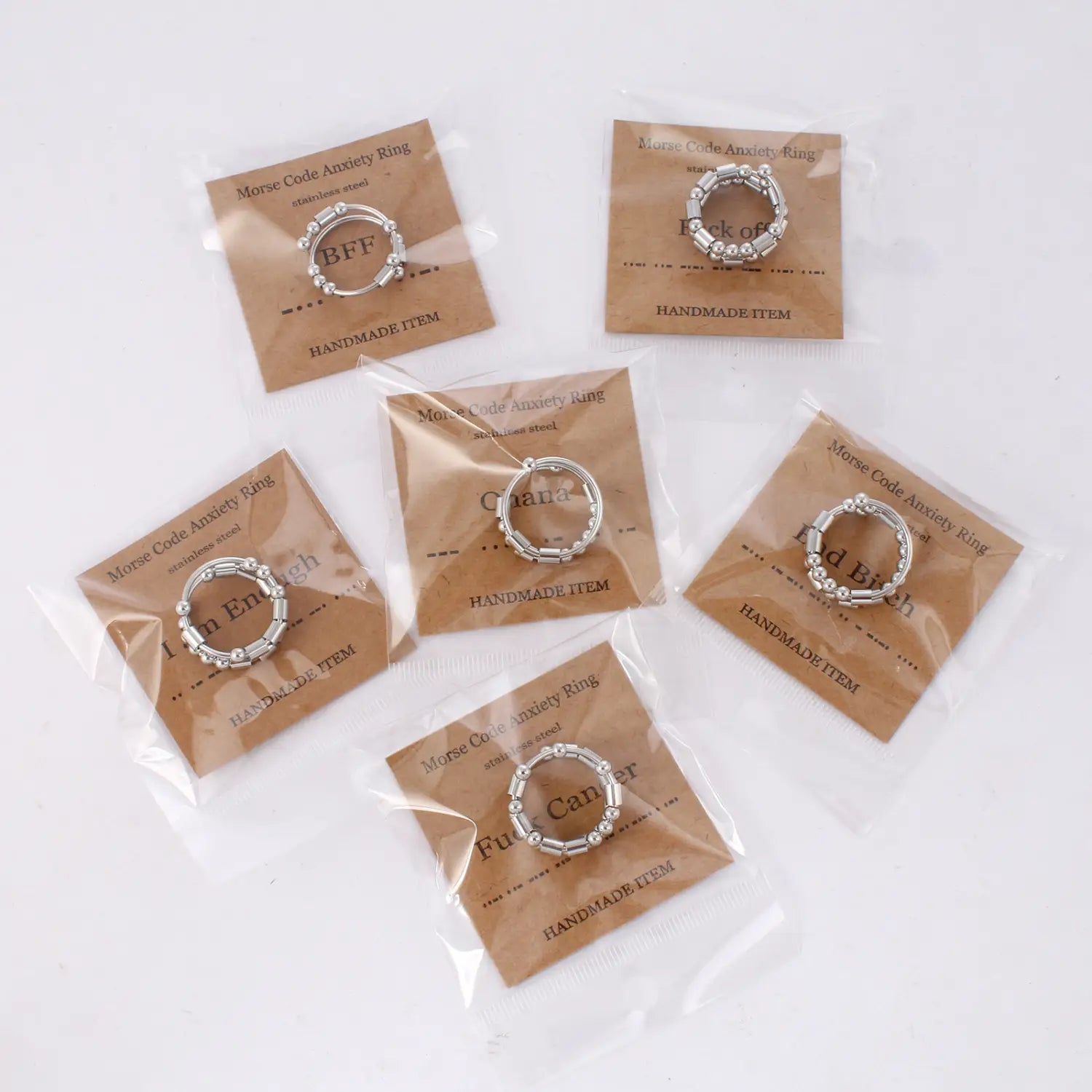 Decompression Ring for Men and Women