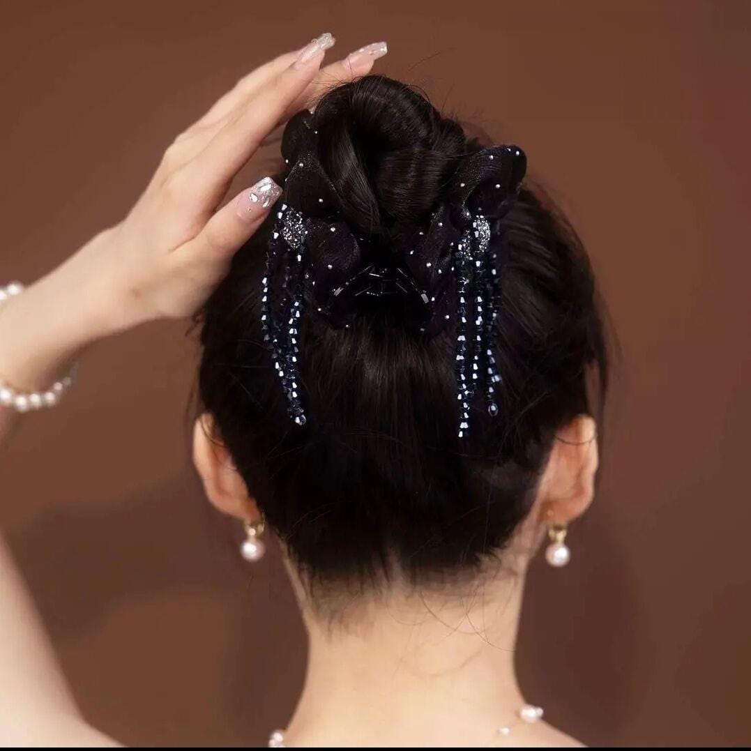 Flower Ball Grip Hairpin