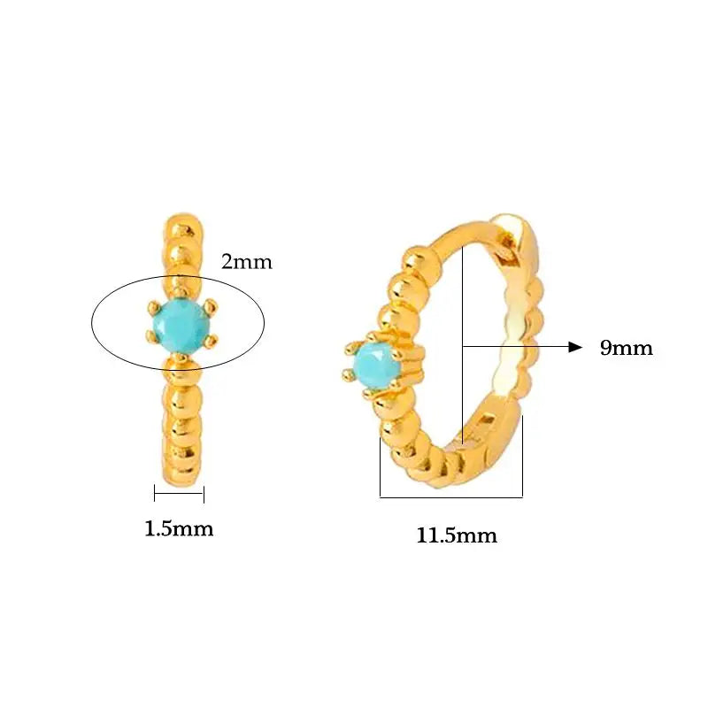 Studded Diamond S925 Ear Buckle