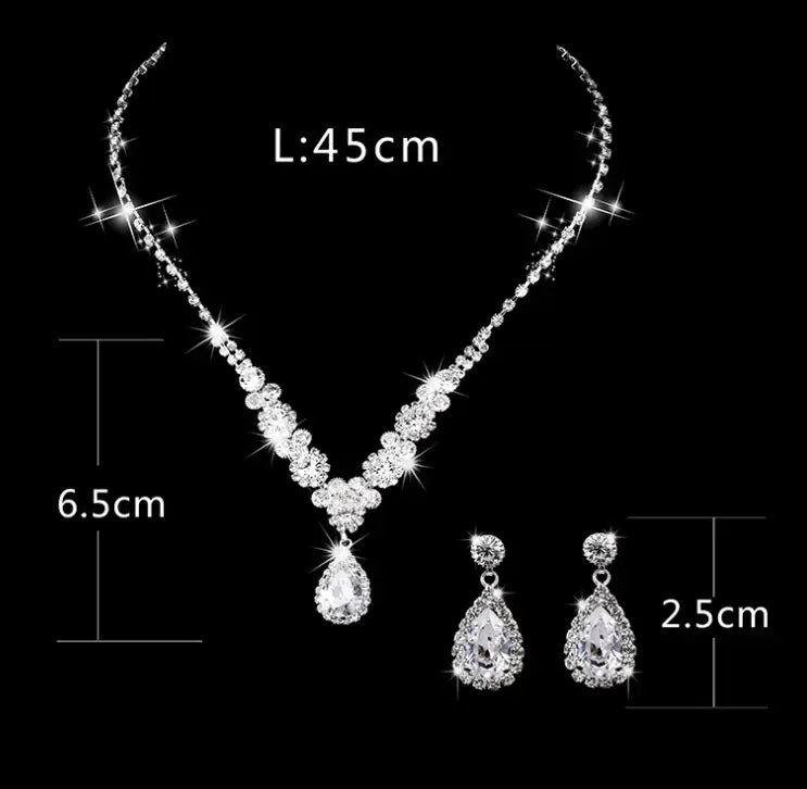 Fashion Bridal Wedding Jewelry Set