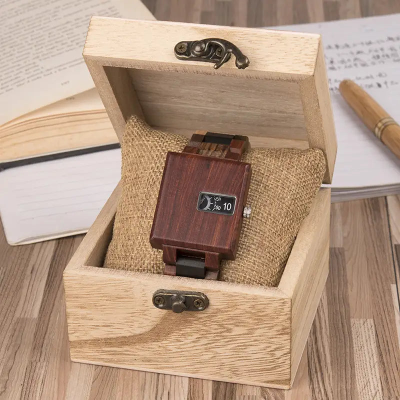 Casual Fashion Wooden Men’s Watch