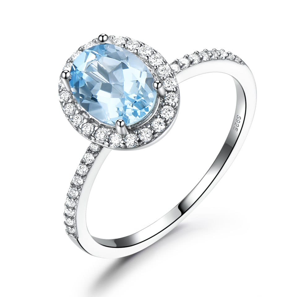 Classic Oval Morganite Ring