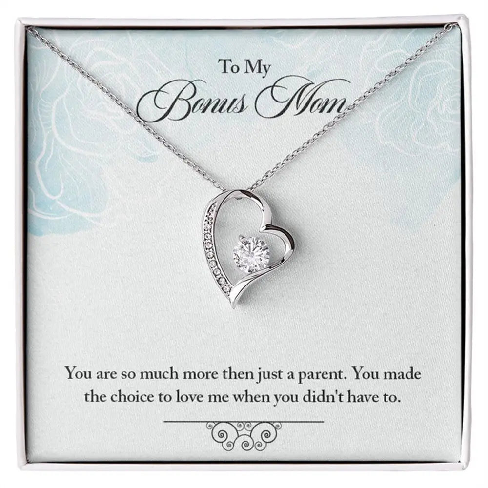 Simple Heart-shaped Zircon Necklace