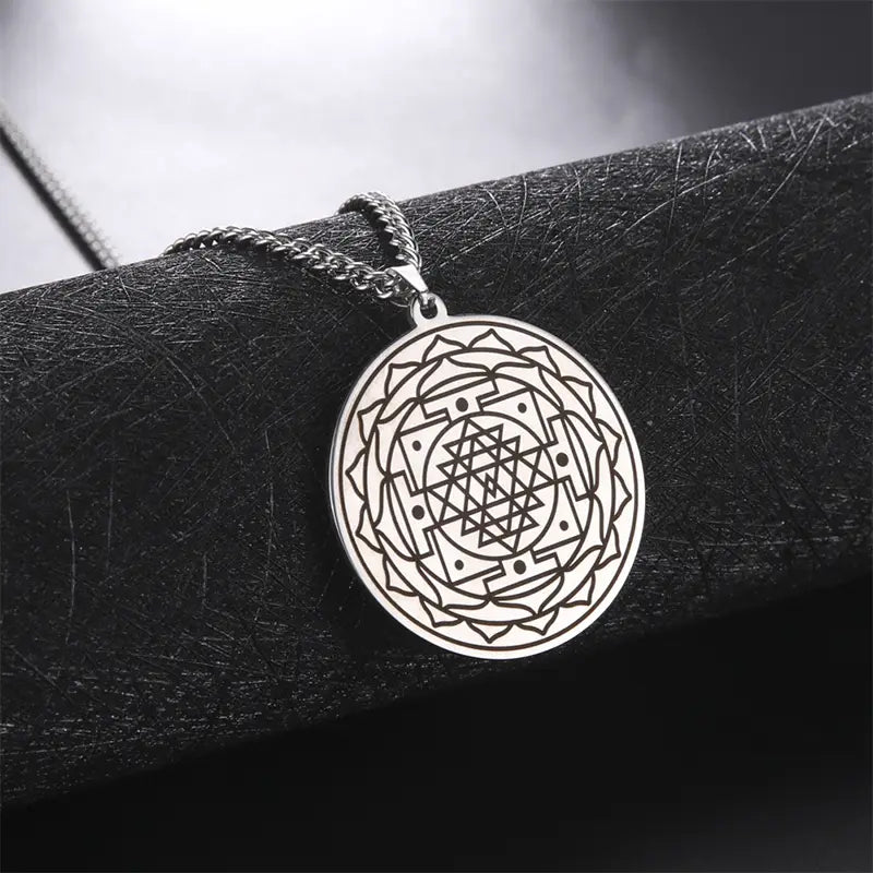 Mandala Flower Necklace