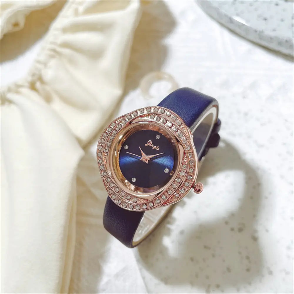 Diamond Dial Women’s Quartz Watch