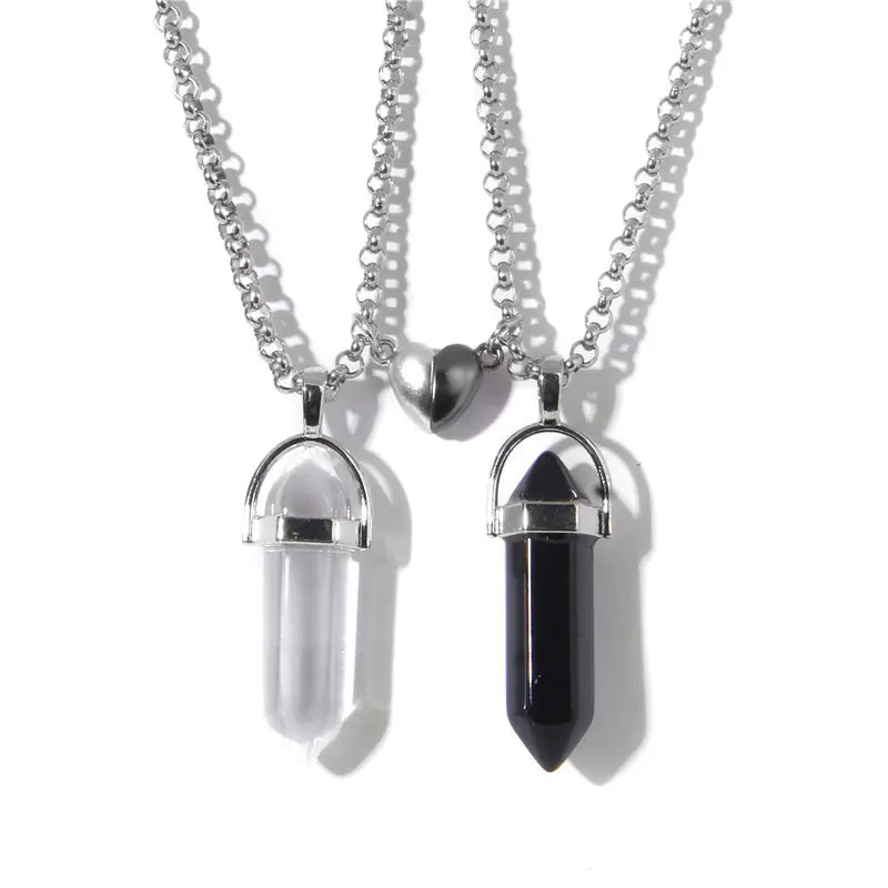 Magnetic Buckle Pendant Necklace for Women