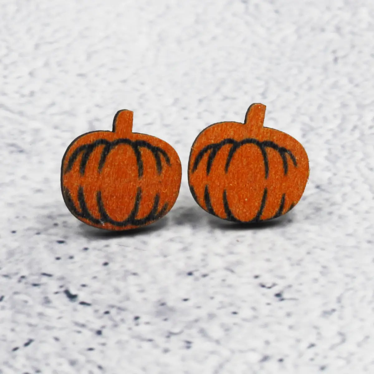 Horror Halloween Bat Stud Earrings