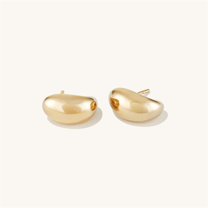 Simple Stainless Steel Earrings