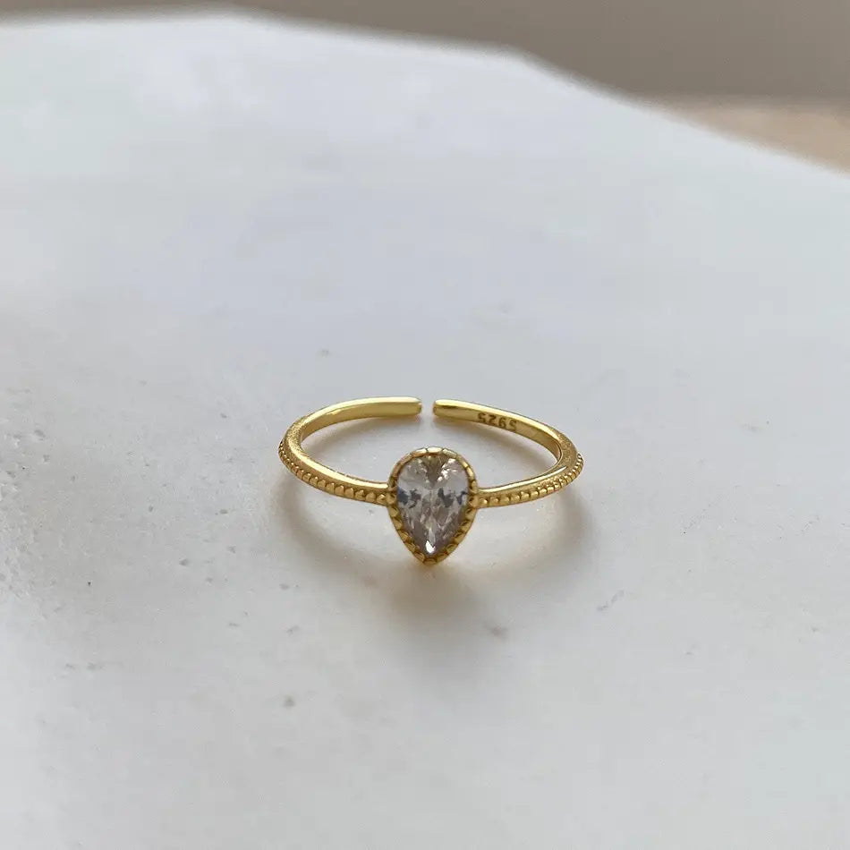 French Style 925 Sterling Silver Ring