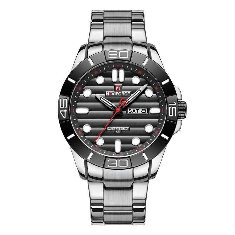 Simple Calendar Men’s Quartz Watch