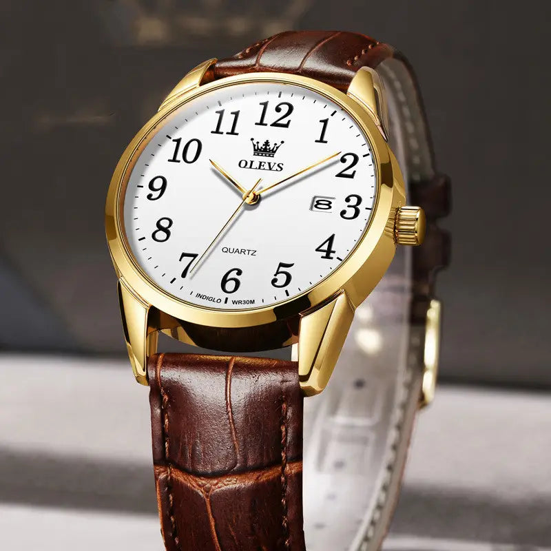 Digital Scale Waterproof Simple Men’s Watch