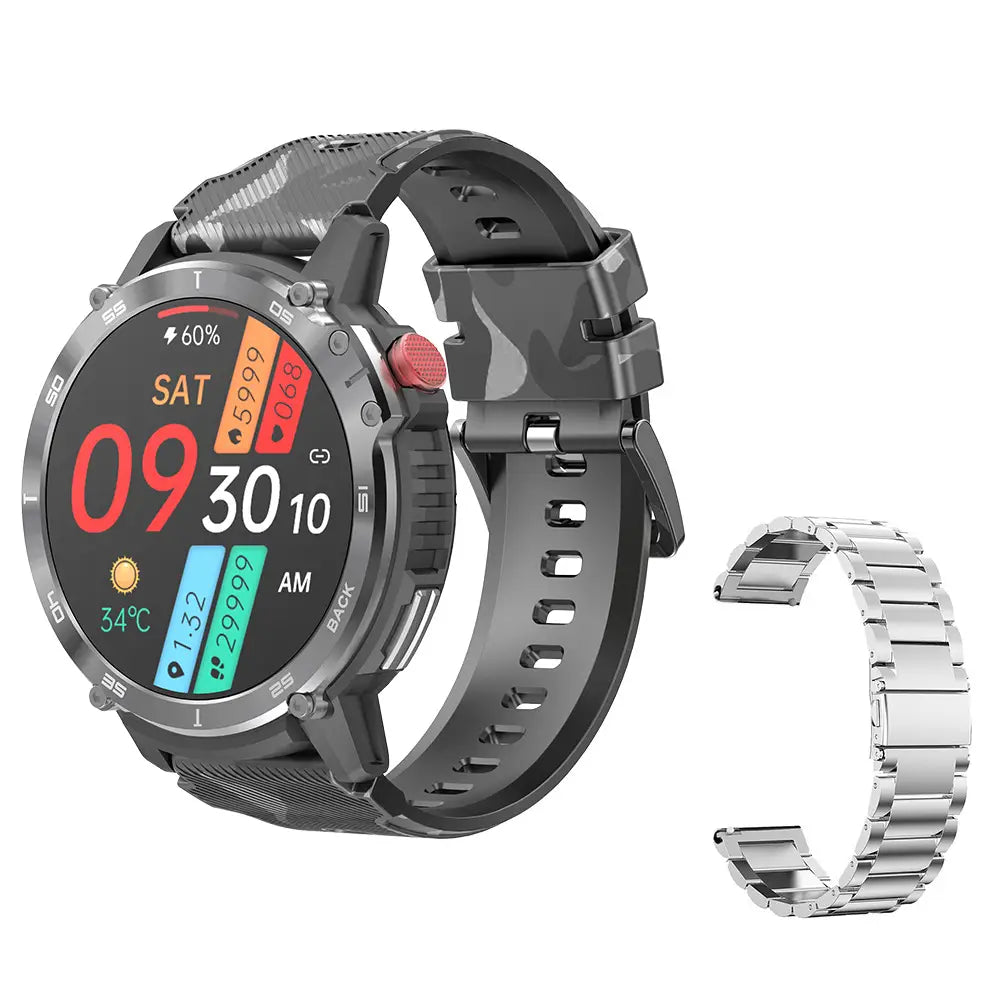 Three Anti-Bluetooth Call Music Smart Watch