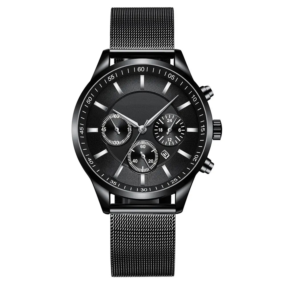 Mesh Strap Waterproof Watch