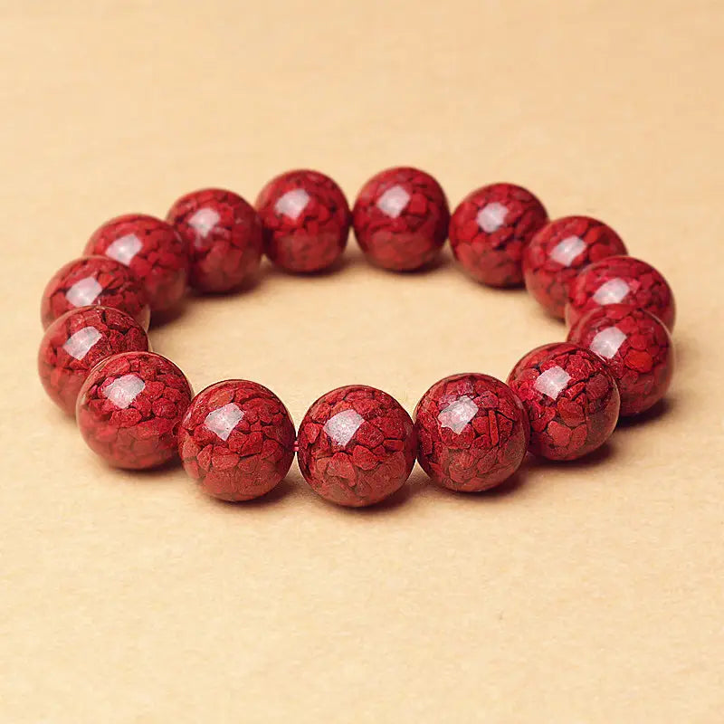 Geometric Purple Gold Sand Bracelet