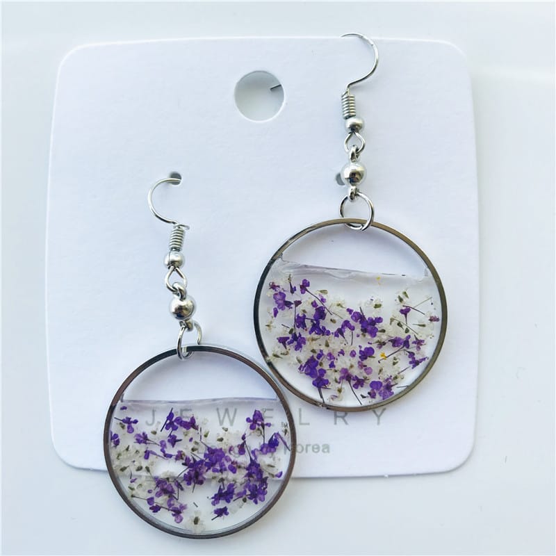 Atmospheric Floral Earrings