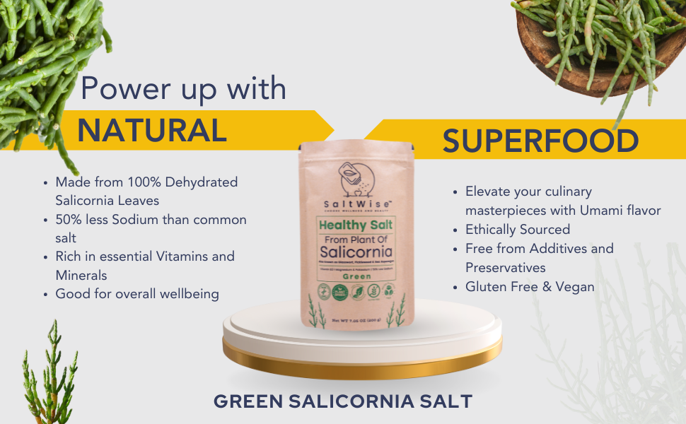 Green Salicornia Salt