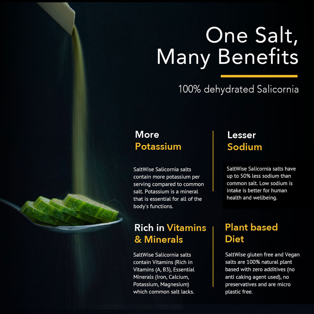 Is there a Salt substitute ? Yes, Green Salt, healthiest salt, is the best Low Sodium Salt Substitute for heart patients and Hypertension. Green Salt is 100% Natural and has 50% less Sodium, Minerals like Potassium, Magnesium, Iron and Vitamins are naturally present which improves cardiovascular health and overall wellbeing.