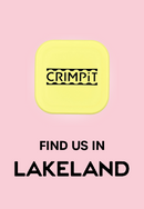 An image with the CRIMPiT square with text that reads 'Find us in Lakeland'
